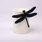 Dragonfly Whisper Vase