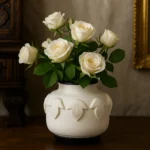 Leaf Relief Vase