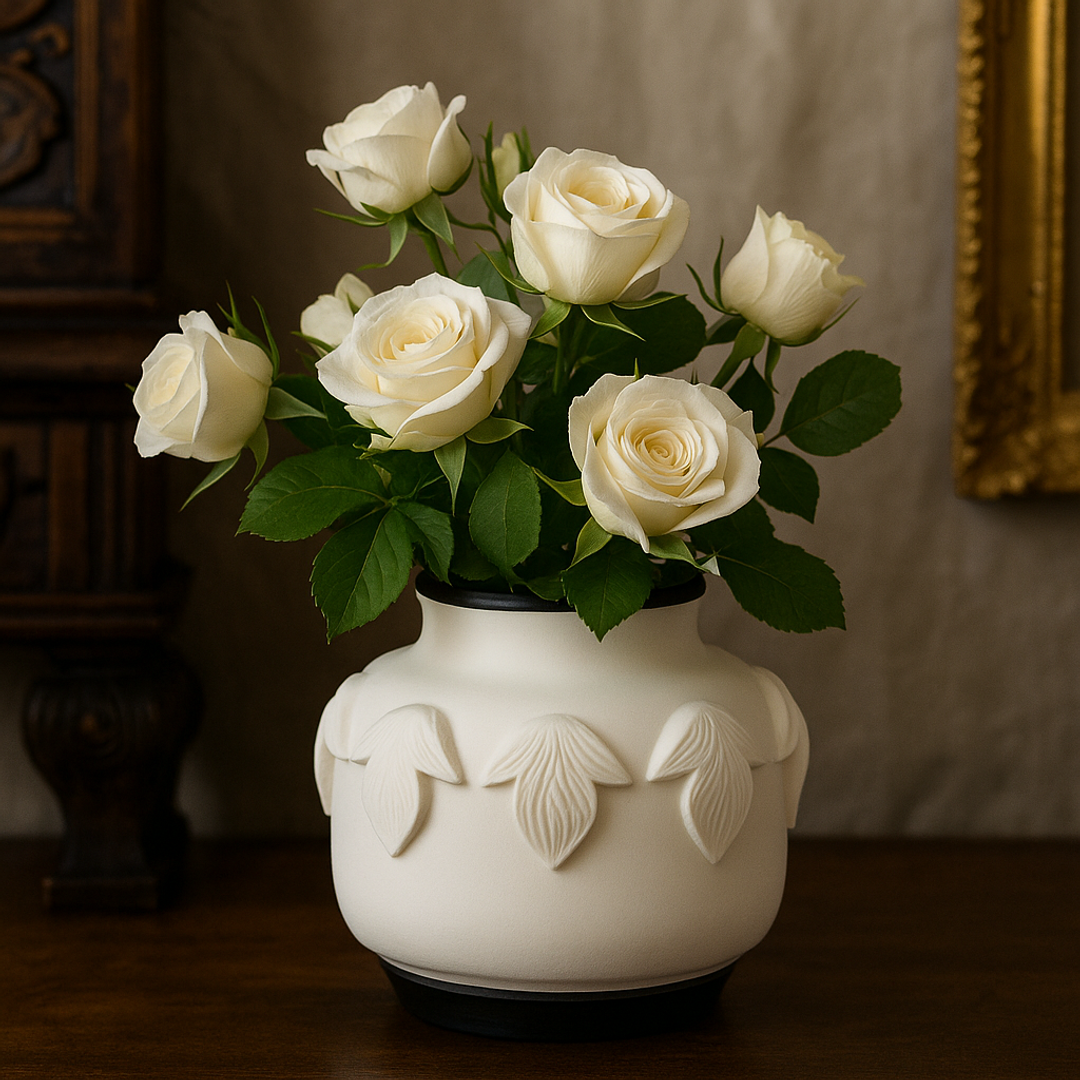 Leaf Relief Vase Leaf Relief Vase - imagine 1