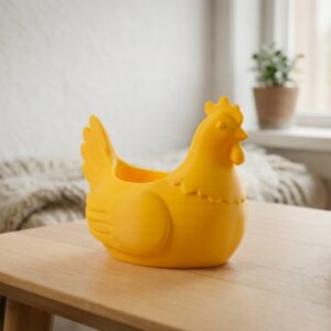 Bol decorativ în formă de găină – Paște