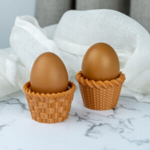 Set suporturi ou tip coșuleț de Paște