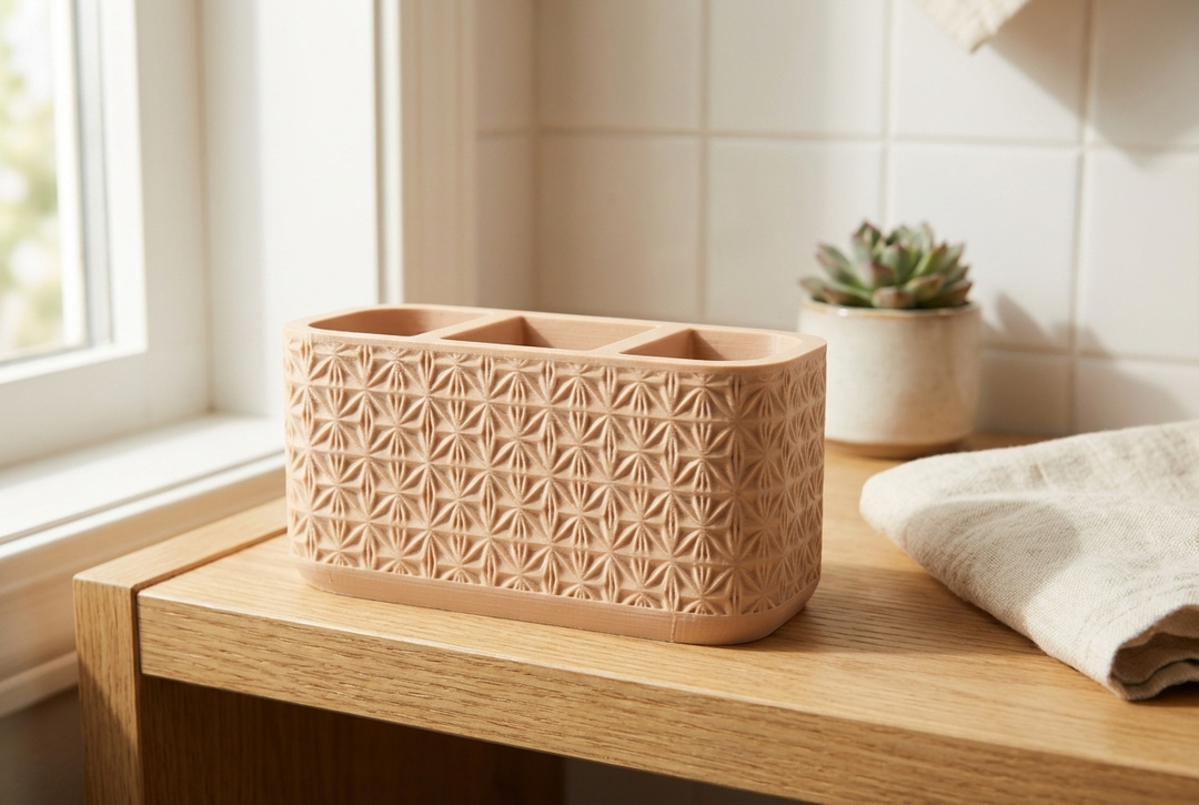 textured desk organiser Organizator birou texturat - imagine 1